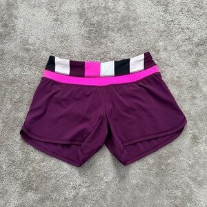 Lululemon speed up mid rise shorts size 4